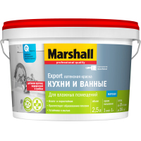 Краска Marshall Export Кухни и Ванные мат латексная 