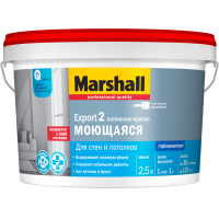 Краска Marshall Export 2 глуб/мат латексная BW 