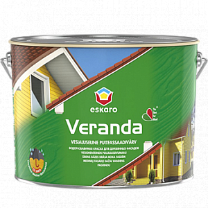 Атмосферостойкая краска для деревянных фасадов "Eskaro Veranda